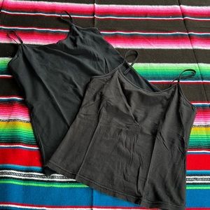 Black Tank Built-In Bra Bundle